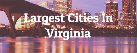 biggest cities in virginia.